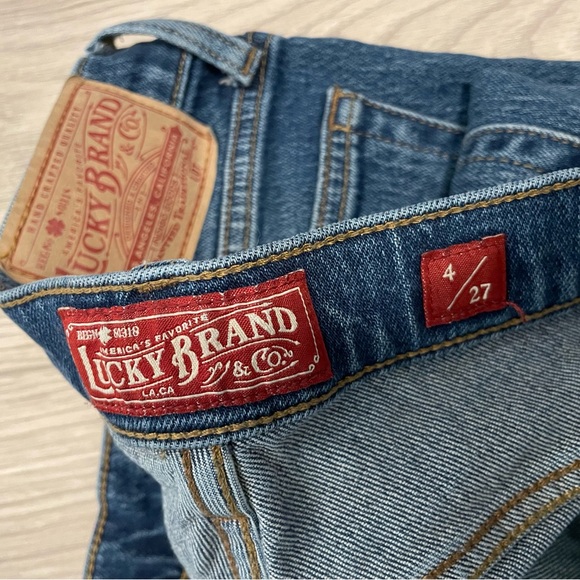 Lucky Brand jeans - distressed straight leg - Picture 2 of 2